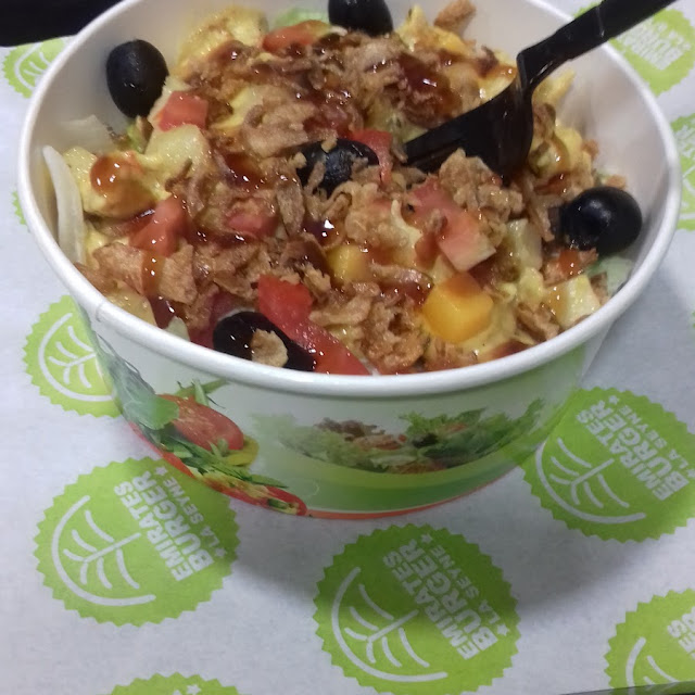 Salade Poulet Épicé