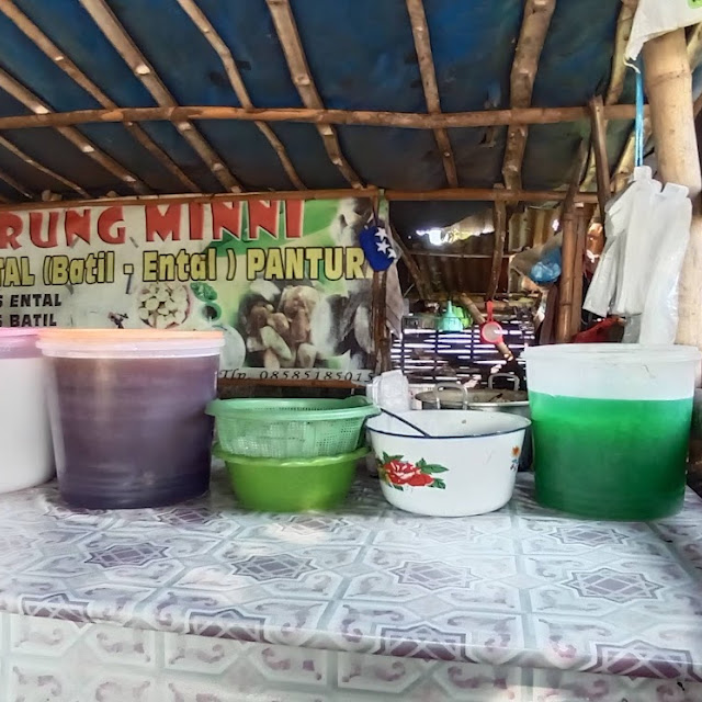 Rujak Terong Es Bathil Es Siwalan Lore Jembatan Karang Geneng