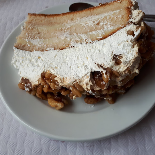 Tarta Nata Con Nueces