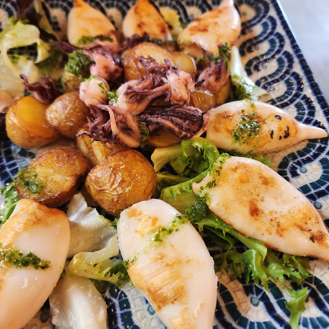 Grilled Octopus with Potatoes