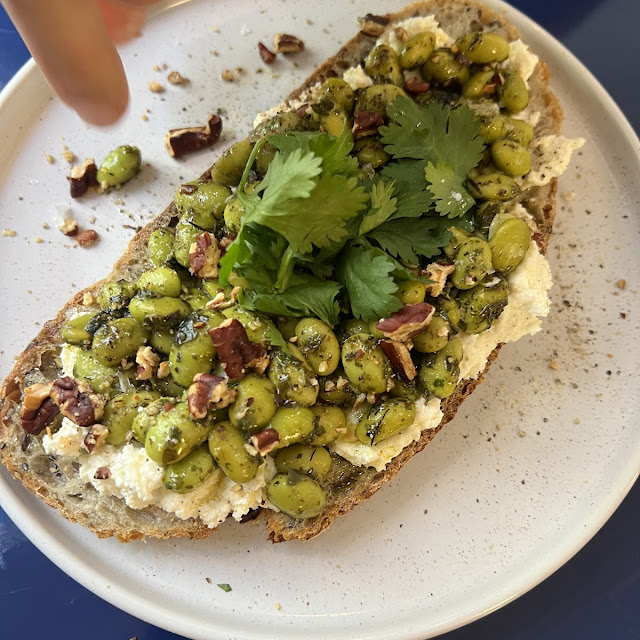 Tosta de Edamame