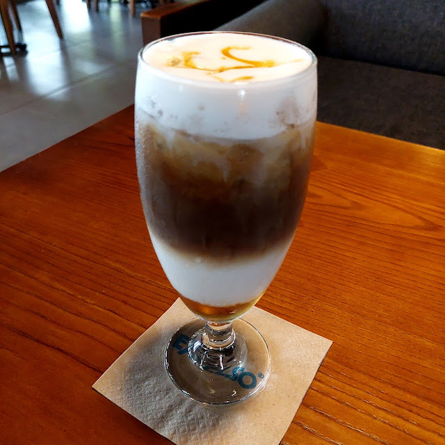 Hot Iced Caramel Cappuccino