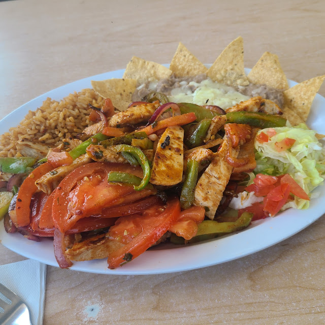 Chicken Fajitas Plate