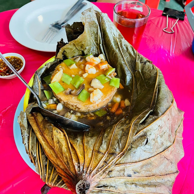 Lotus Leaf Wrap Beancurd