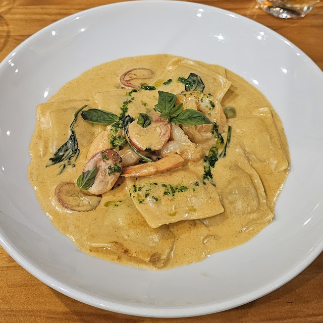 Ravioli of Prawn and Scallop