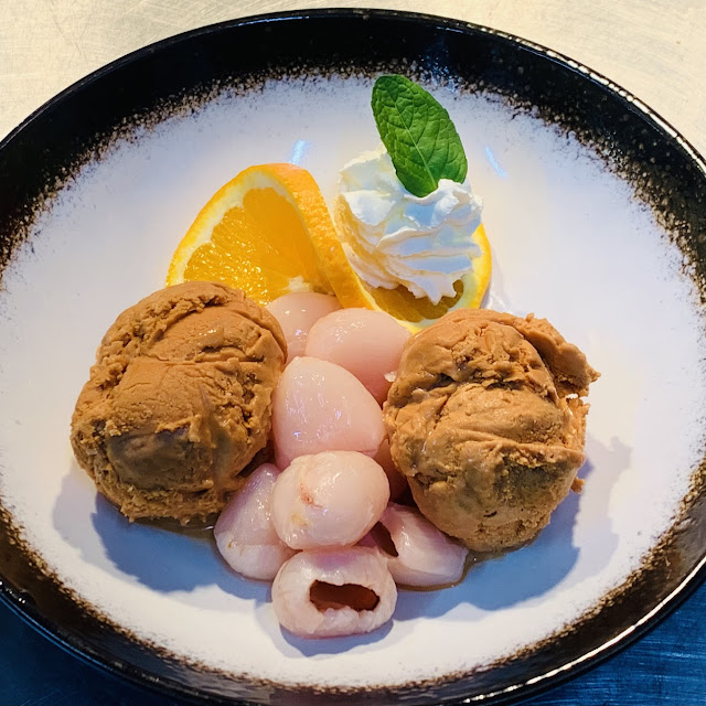 Lychee with Ice Cream
