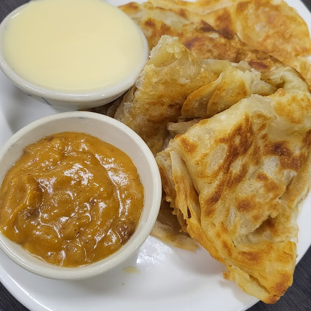 Roti with Satay Sauce