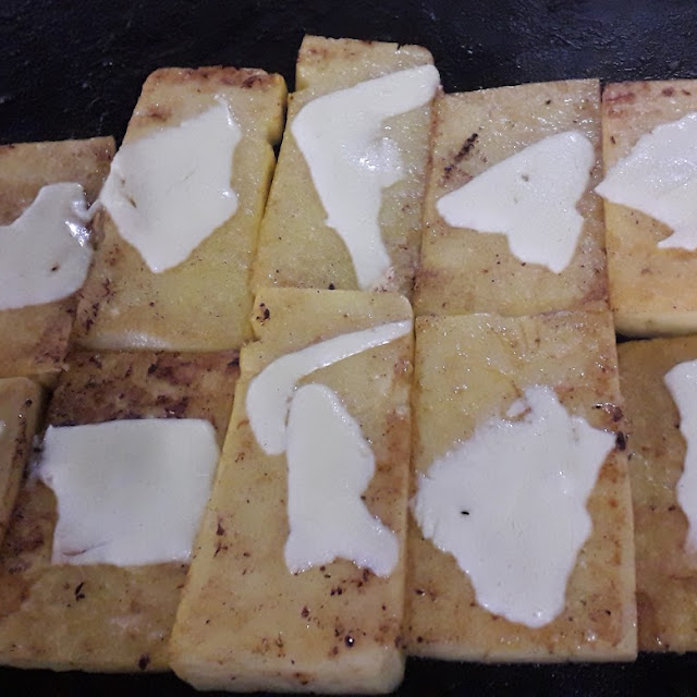 Porção de Polenta Com Queijo