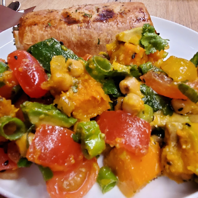 Chickpea and Pumpkin Salad