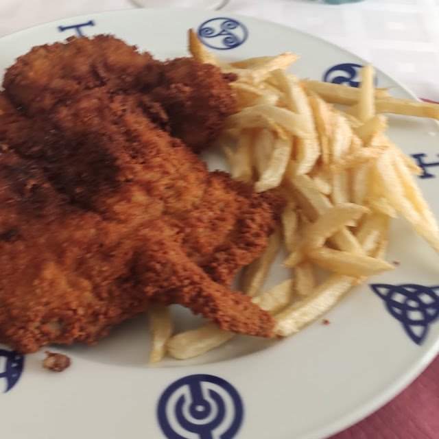 Milanesa Con Patatas