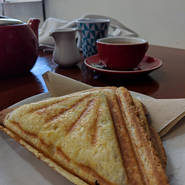 Toastie and Coffee