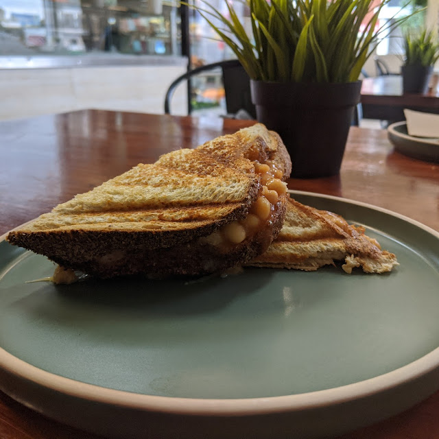 Baked Beans Toastie