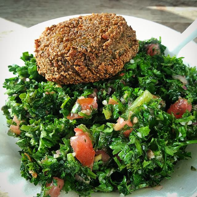 Falafel with Tabouli