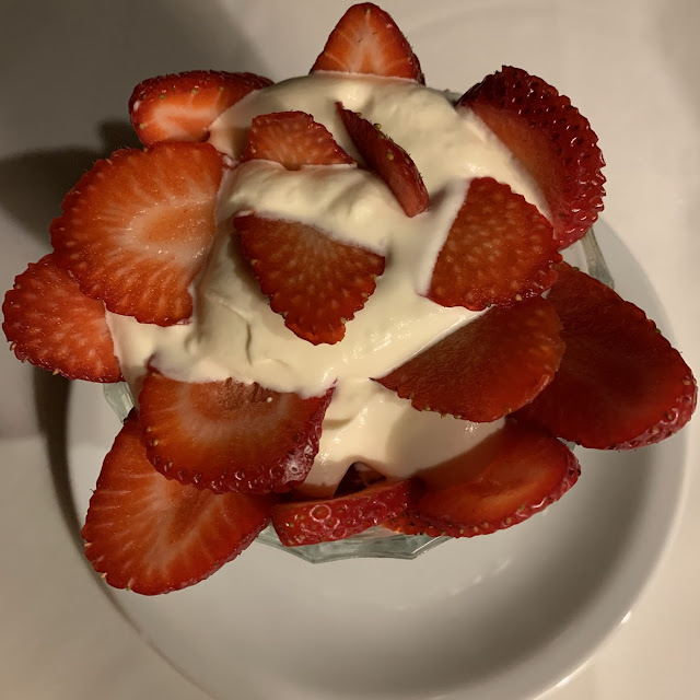 Frutillas Con Crema