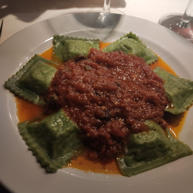 Raviolones Verdes A la Putanesca