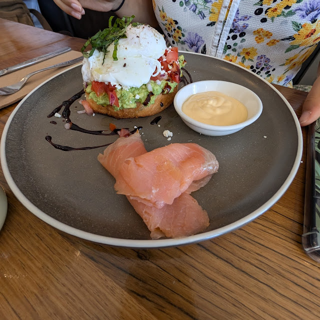 Avo Brekkie Fusion Slider Salmon