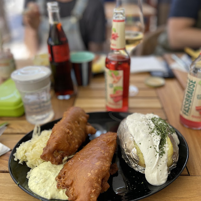Backfisch Mit Ofenkartoffel