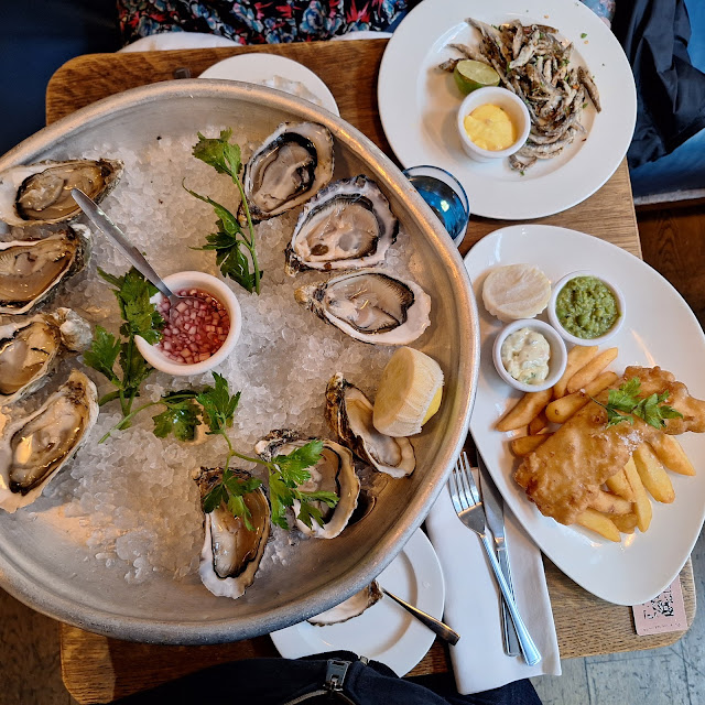 Oysters and Seafood Platter