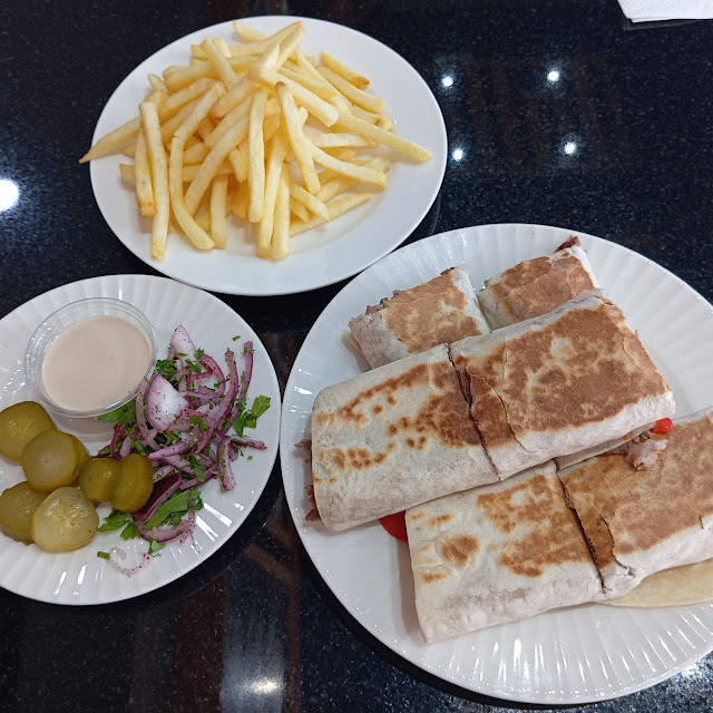Beef Shawarma Wrap