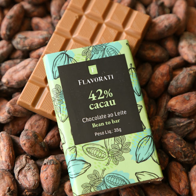 Bean-to-brownie Com Chocolate Bean To Bar 70 Nibs E Cobertura de Creme Flavorati