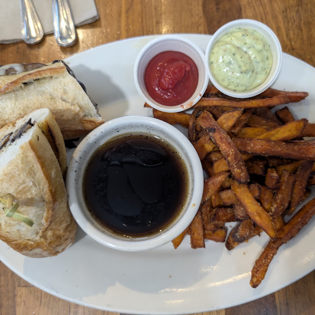 Portobello Mushroom French Dip