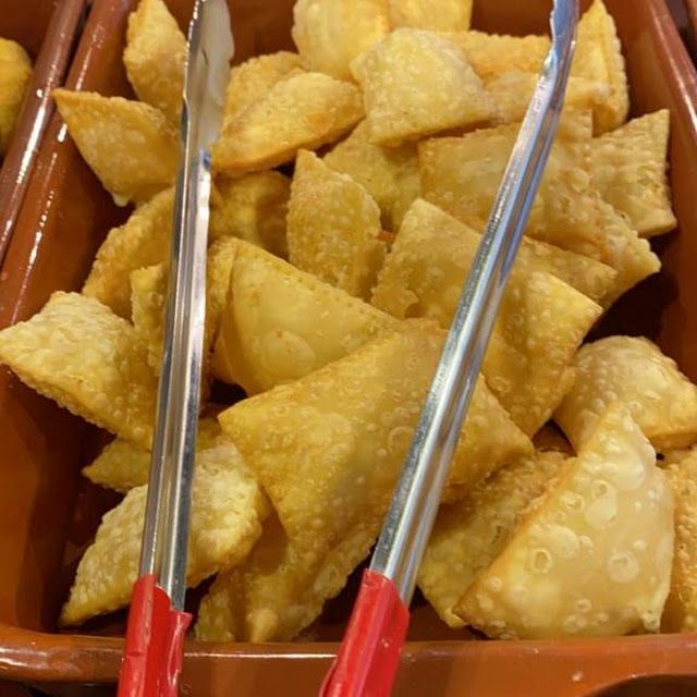 Mini Pastelzinho de Carne E Queijo