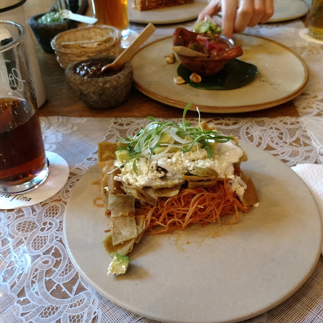Fideo Seco Con Chilaquiles