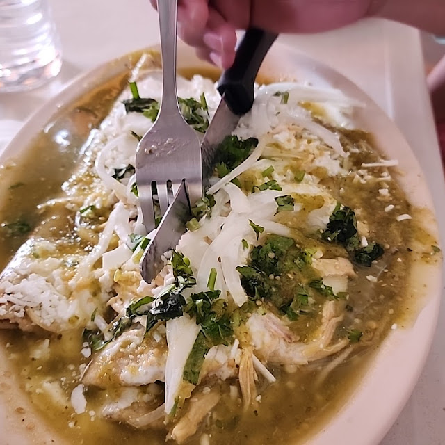 Enchiladas Verdes