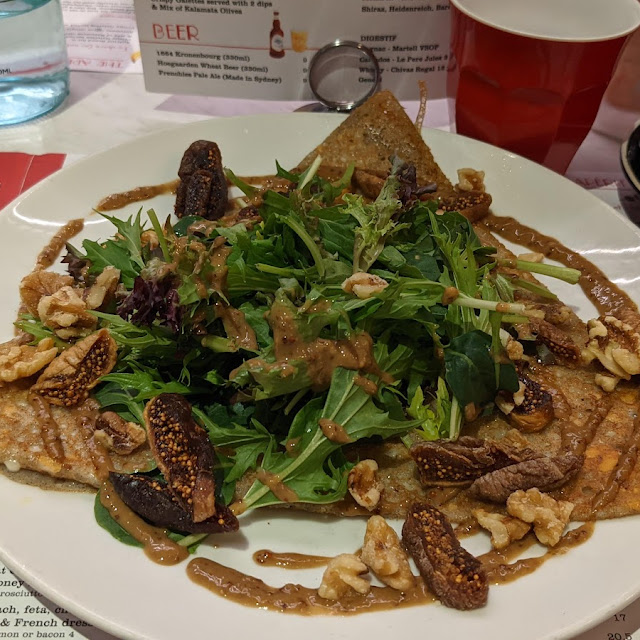 Mushroom Goat Cheese Crepes