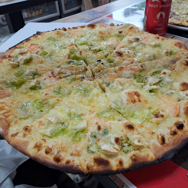Pizza Saumon