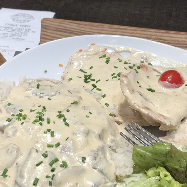 Solomillo A la Salsa de Champiñones