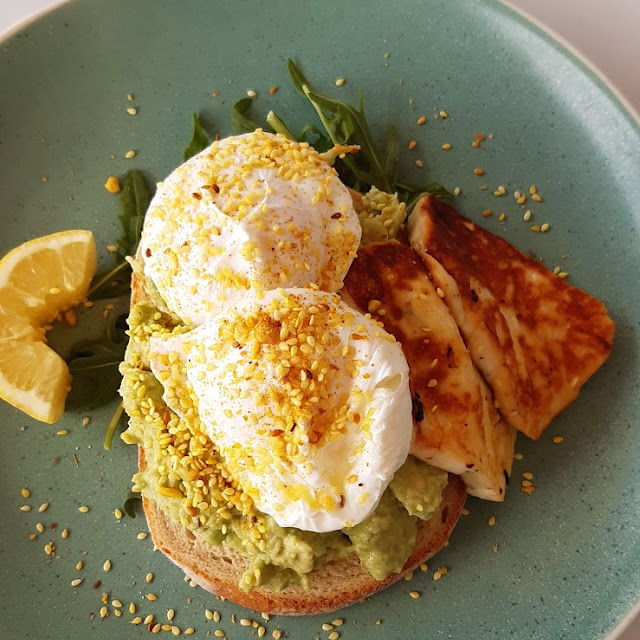 Poached Eggs on Sourdough
