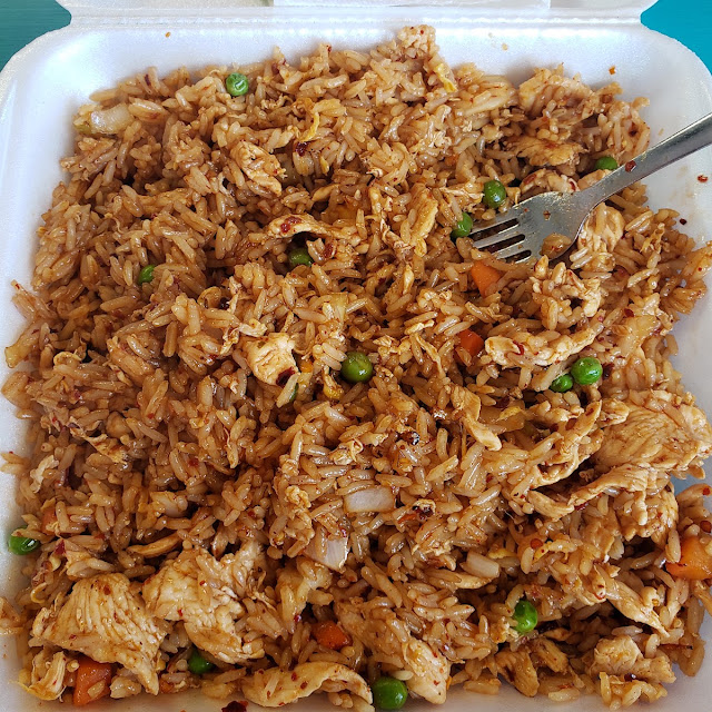 Spicy Chicken Fried Rice