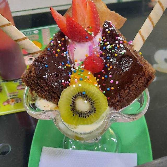 Brownie Helado