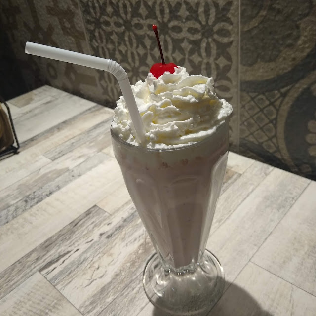 Malteada de Fresa