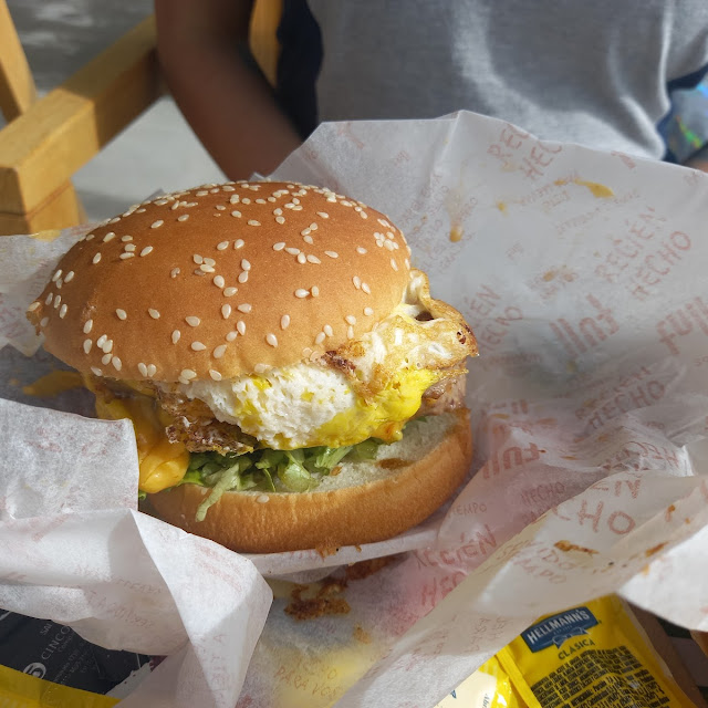 Hamburguesas Doble Con Huevo Y Queso