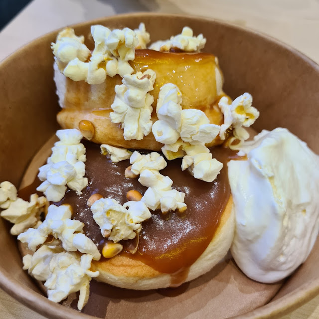 Miso Caramel Popcorn Pancakes