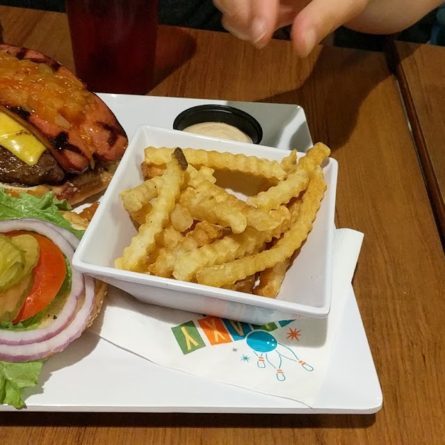 Picnic Burger and Fries