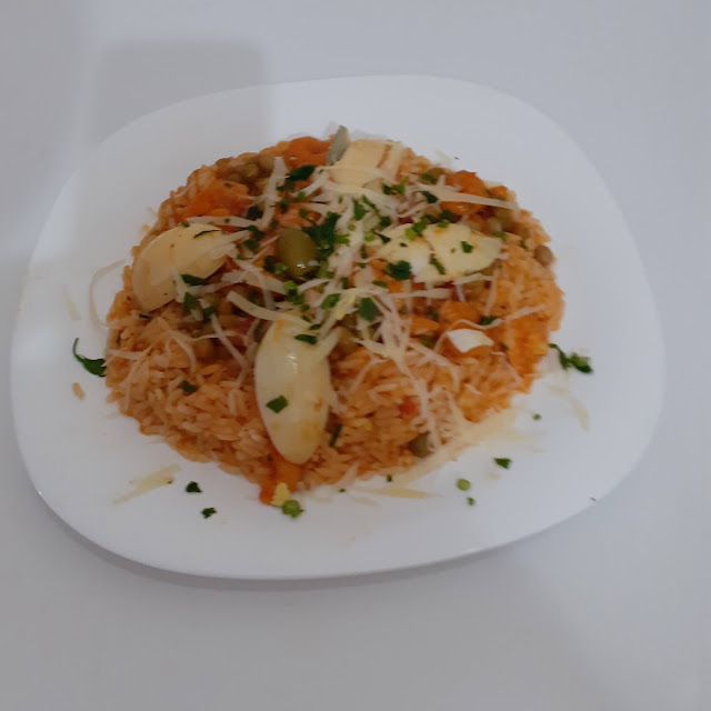 Risoto Camarão