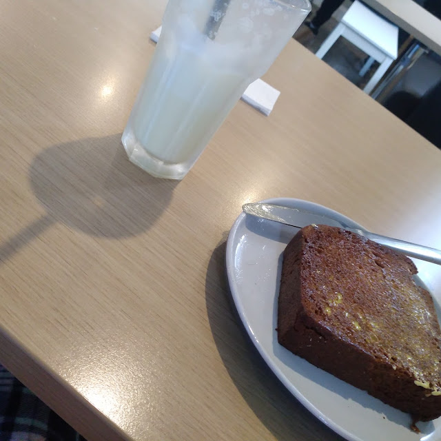 Banana Bread and Banana Milkshake