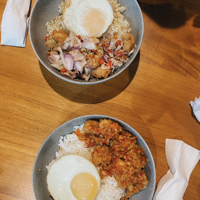 Nasi Ayam Sambal Matah Nasi Ayam Sambal Bawang