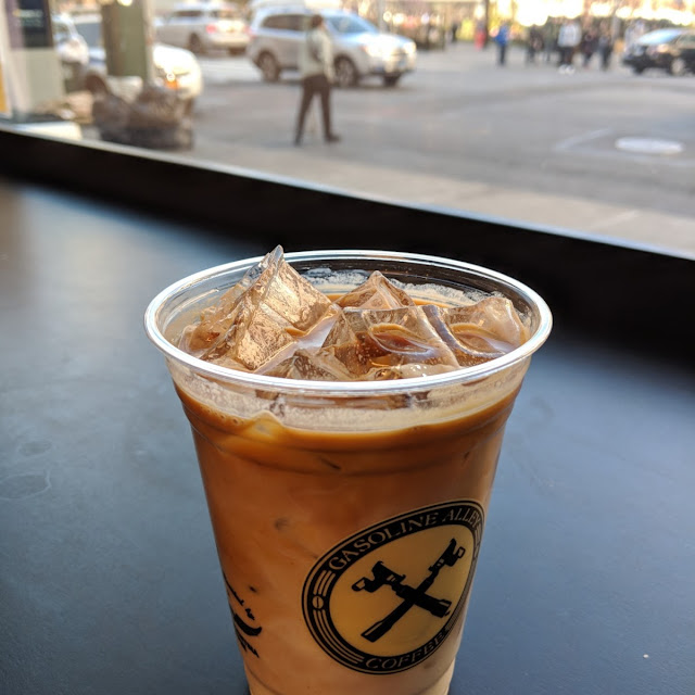 Iced Caramel Lattes