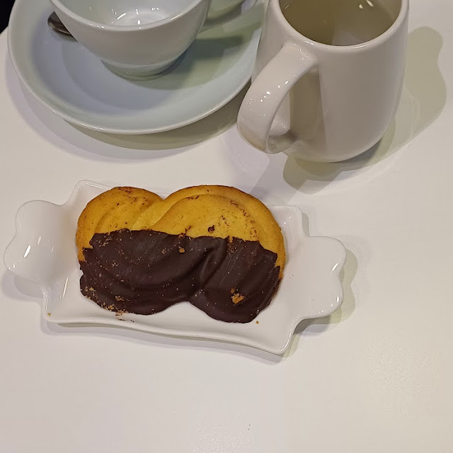 The Con Biscotto A S Al Cioccolato