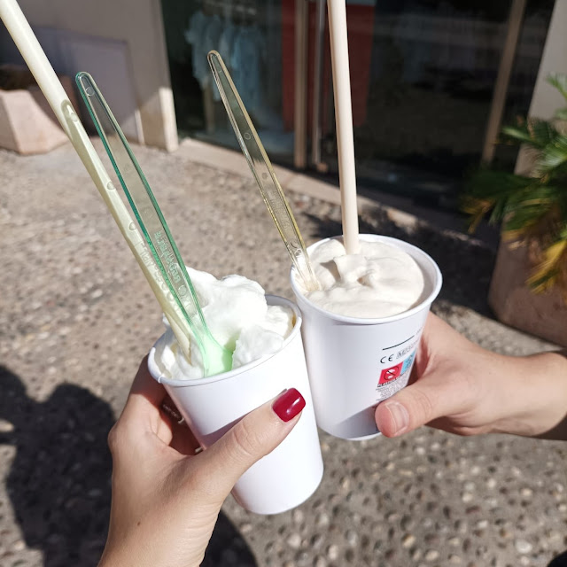 Granita Alla Mandorla E Granita Allo Yogurt