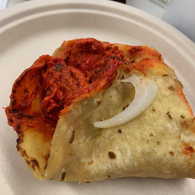 Chili Chicken Paratha