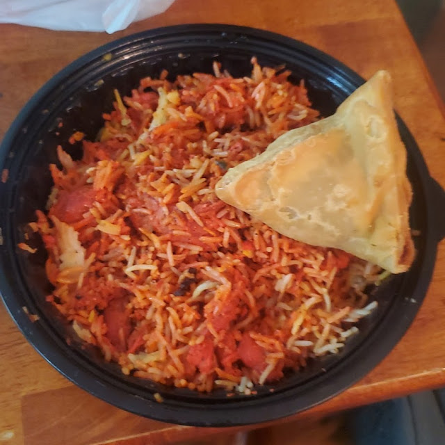 Chili Chicken Biryani