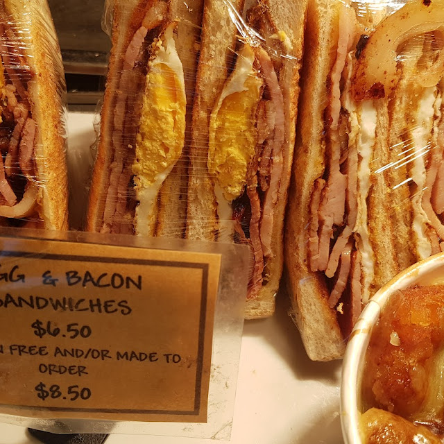 Toasted Bacon and Egg