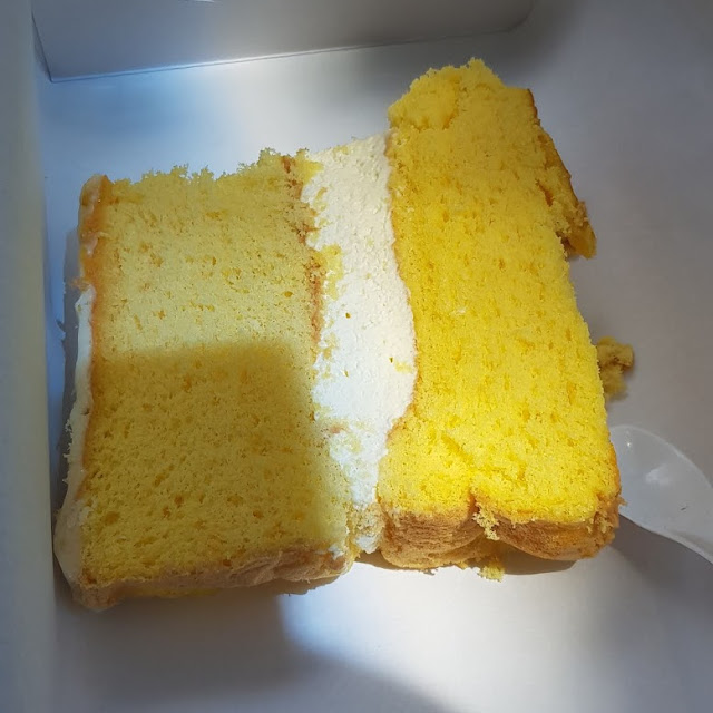 Passion Fruit Sponge Cake