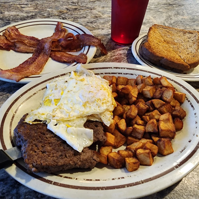 Hamburger and Eggs