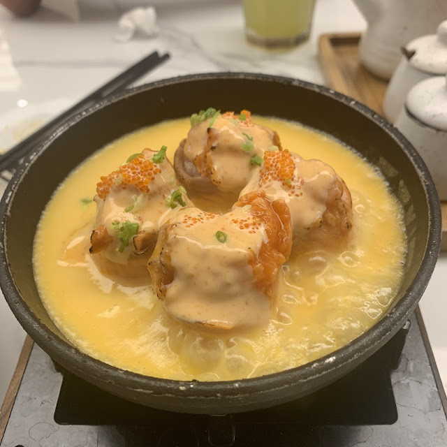 Salmon Volcano Cheese Lava